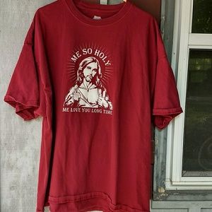 Hanes beefy 3xl red t-shirt